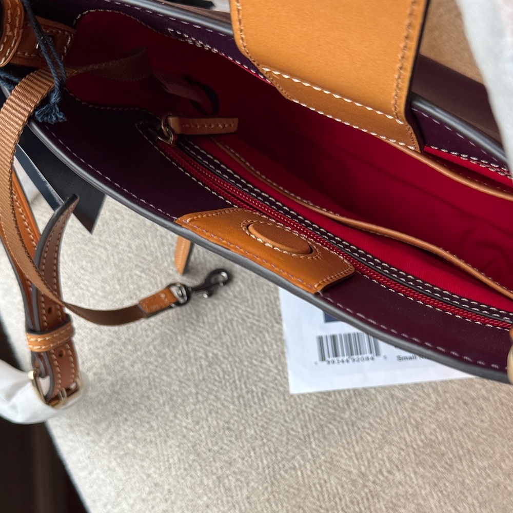 Dooney & Bourke Small Ridley Crossbody Bag Plum - Picture 2 of 9